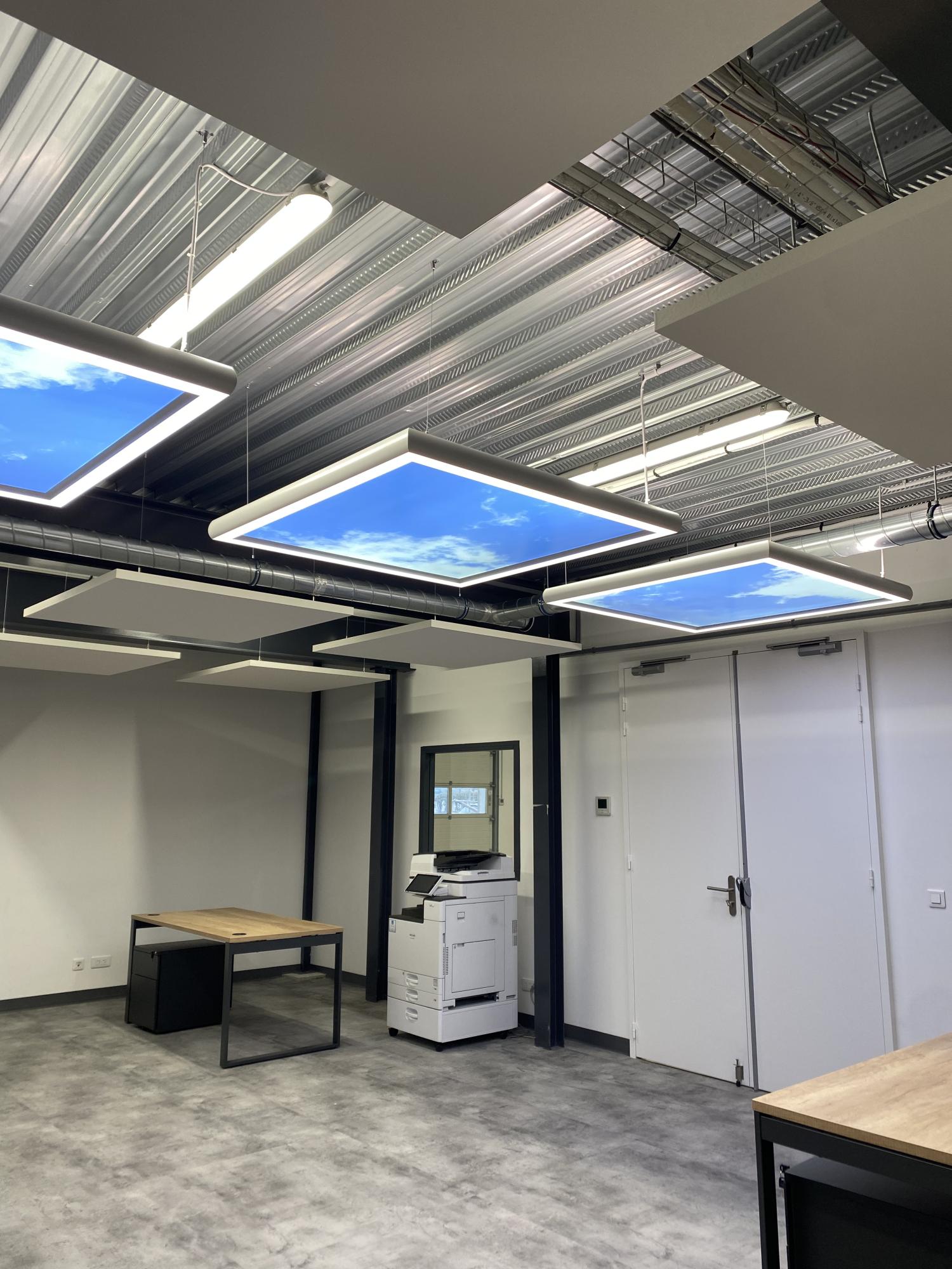 pose de baffles nuage imbt